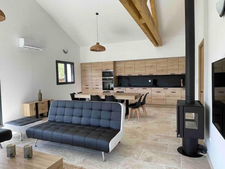 Villa 8Pers Au Calme Avec Superbe Vue Barbecue Wifi La Panouse  Buitenkant foto